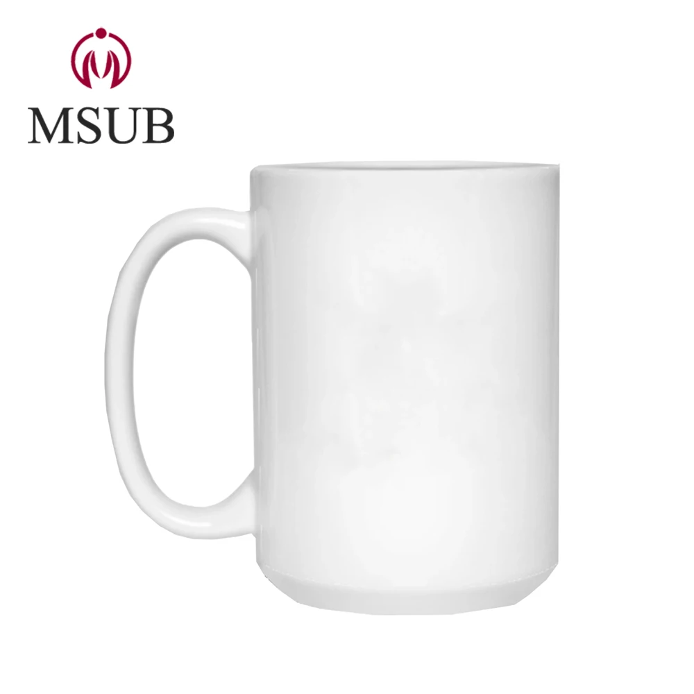 
2020 cheap factory direct sublimation mugs 15oz white bulk selling promotions 