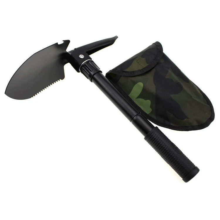 Wholesale Gardening Tools Portable Folding Shovel Multifunctional Survival Shovel For Camping