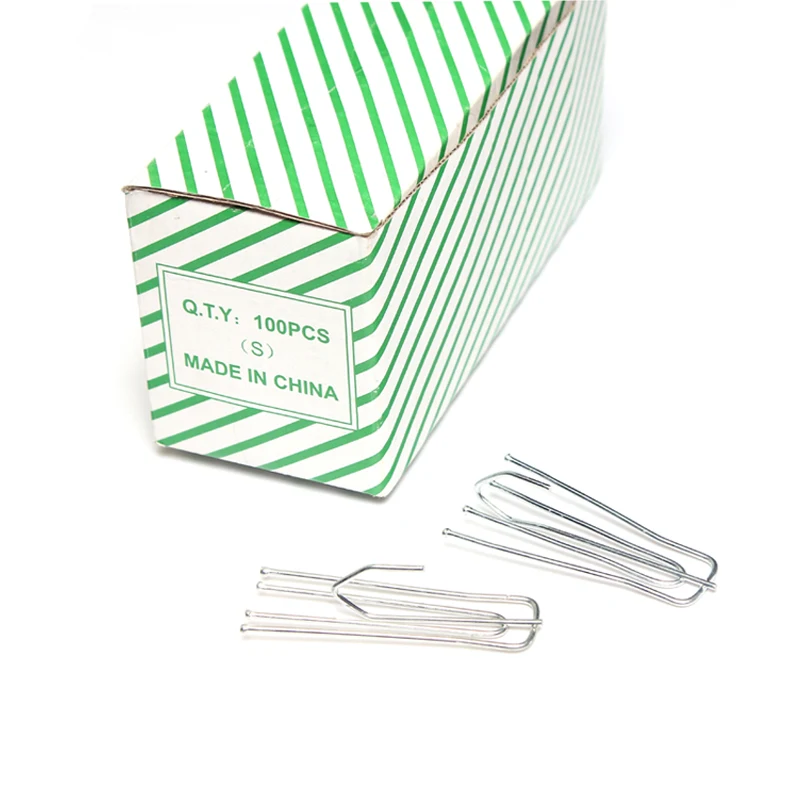 High quality American hook fasteners curtain hook American curtain tape Iron hooks for curtains