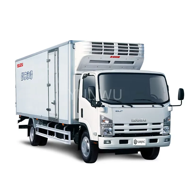 Грузовики-рефрижераторы ISUZU с термо-королем и морозильником 4 8 тонн замороженные продукты Япония 16 футов холодильник автомобили для продажи