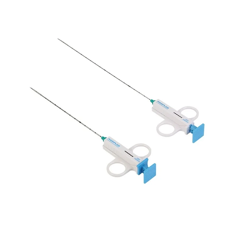 Одноразовый стерильный полуавтоматический пистолет для биопсии мягких тканей для медицинских операций