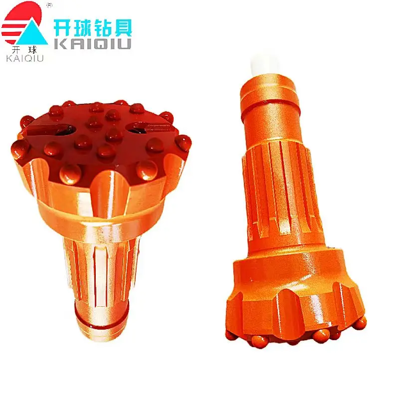 Kaiqiu Brand QL40/50/60/80 High Air Pressure DTH Hammer Bit with Foot Valve Hot Selling for Quarry Mine Well and Ore Drilling