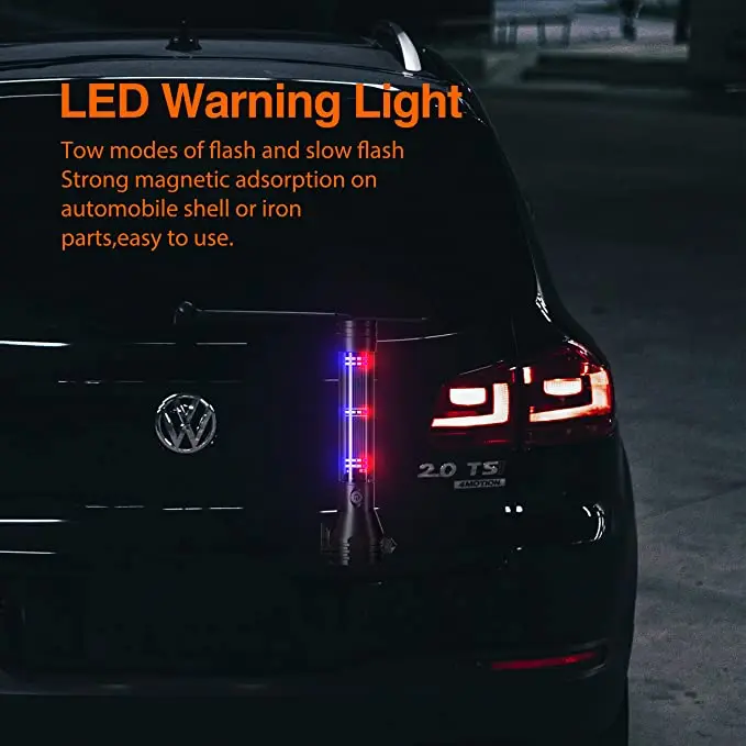 LED Flashlight Solar Power Flashlight Ultra Bright  High Lumens, USB Rechargeable, 7 Modes for Outdoor,Camping Hiking