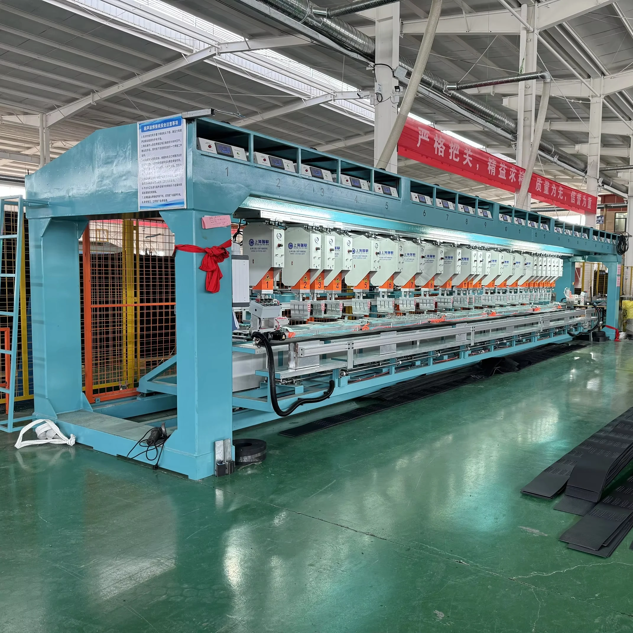 wall retainer Textured and Perforated HDPE honey comb Plastic Geocell manufacturer price gravel cell for road construction