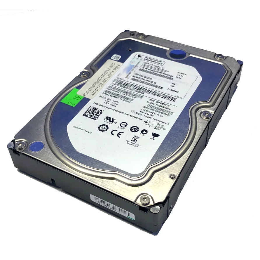 High Quality 03x4440 4tb Sata 6gb/S 3.5inch Enterprise Hard Drive With Smart Carrier