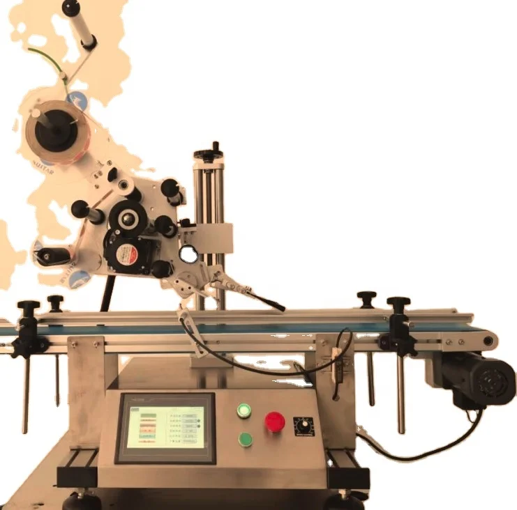 LT-160 Semi automatic Desktop Automatic Flat sticker Labeling Machine, label applicator