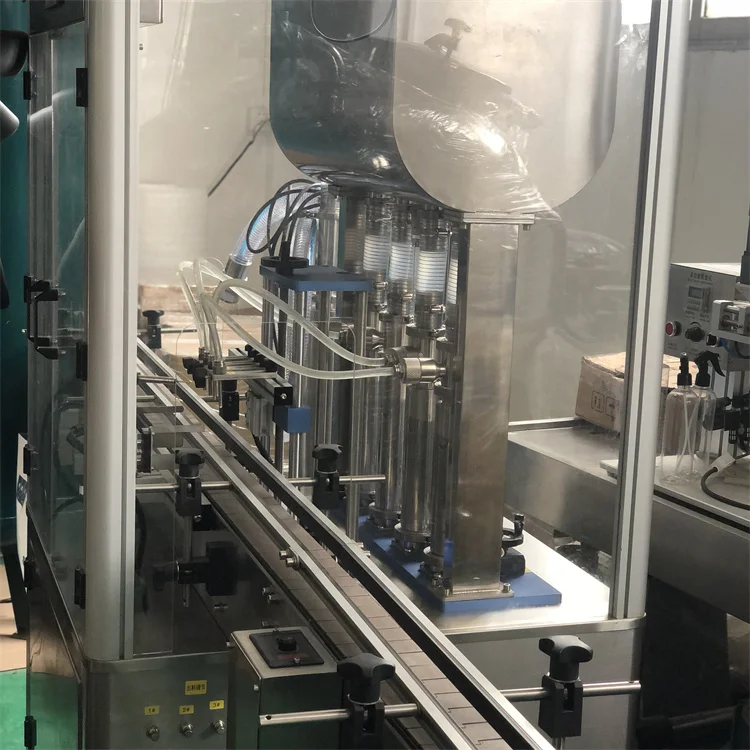 Automatic Equipment Detergent Hand Wash Filling Machine  Liquid Lotion Filling Machine