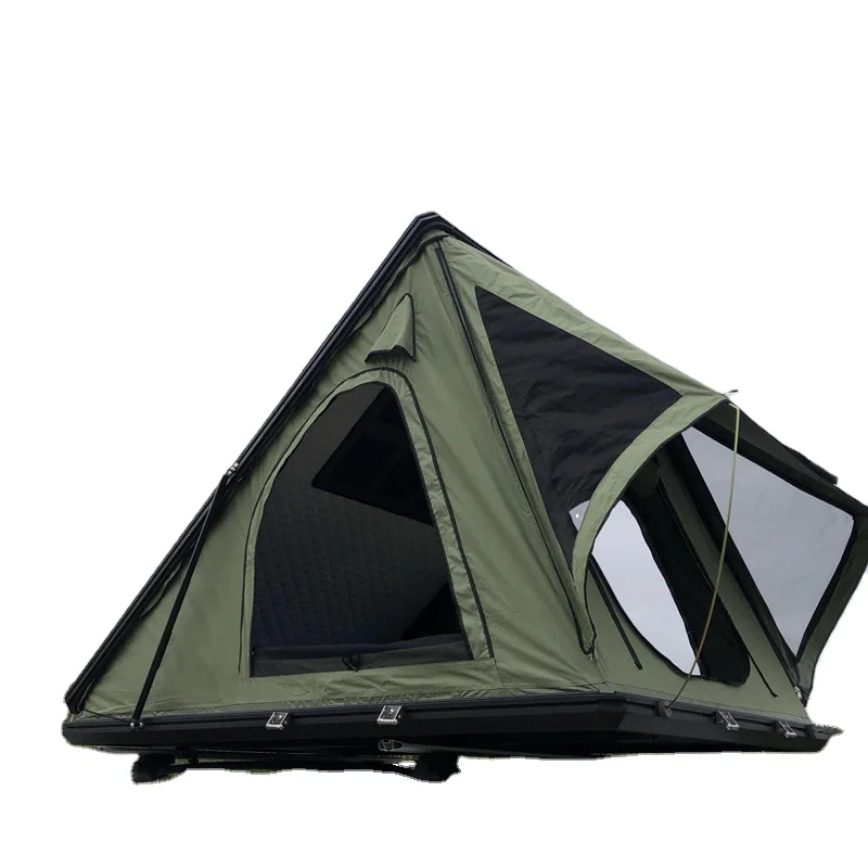 2023 внедорожник 4x4 4, Алюминиевый Твердый корпус, палатка на крыше для кемпинга на открытом воздухе