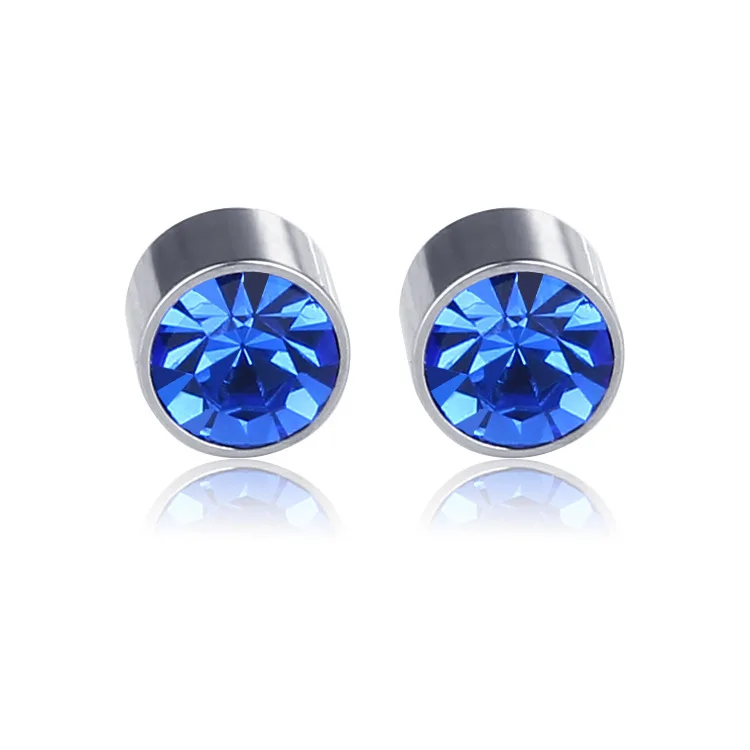 aretes de iman aretes de titanio para hombre con iman hormbre round magnetic magnet stud earrings set men for men boys