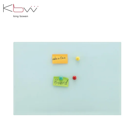 Магнитная Стеклянная Доска KBW без рамки размером 45x45 см для офиса и школы