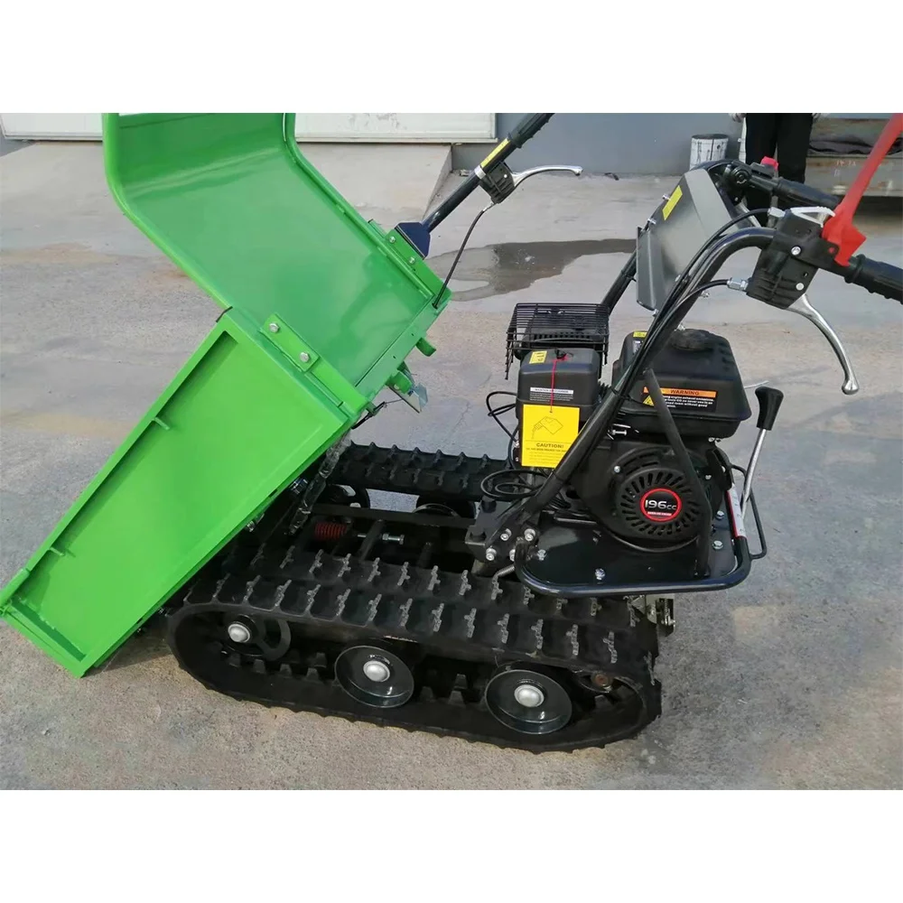 Robust All-Terrain Tracked Vehicles Heavy-Duty Crawler Dumpers Diesel Rubber Track Carriers Agricultural Solutions