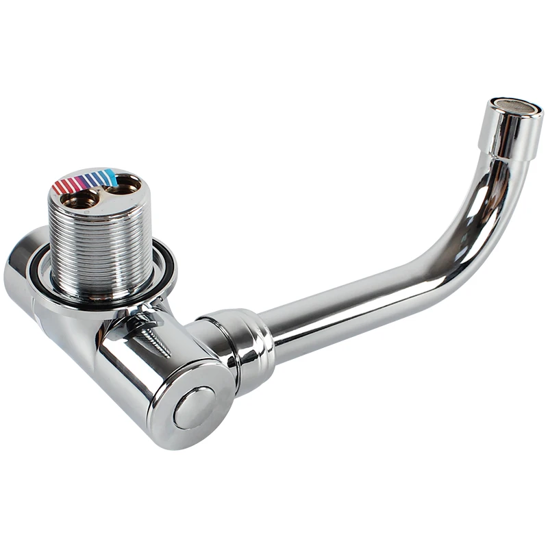 High Quality Hot Cold Water RV Caravan Motorhome rv Faucet Boat Rotatable Folding Kitchen Sink Faucet Tap