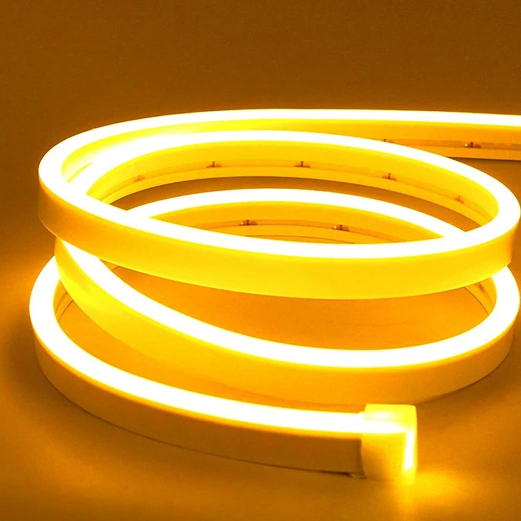 Slim Led strip lights led neon flex flexible strip light ip67 Silicone Strip Led Neon Lights 50m/roll
