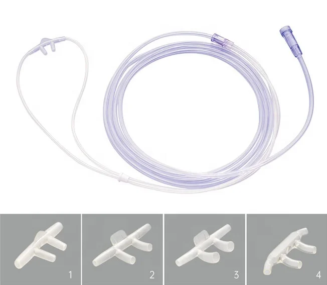 Premium Nasal Oxygen Cannula Comfortable and Reliable Oxygen Delivery for Enhanced Respiratory Support