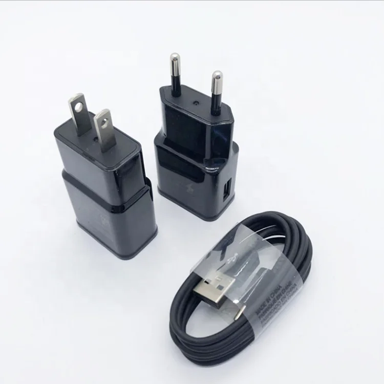 Original 5V 2A Adapter Fast Charging Travel Adapter Wall Fast Charger with Type C Cable for Samsung S8 S9 S10