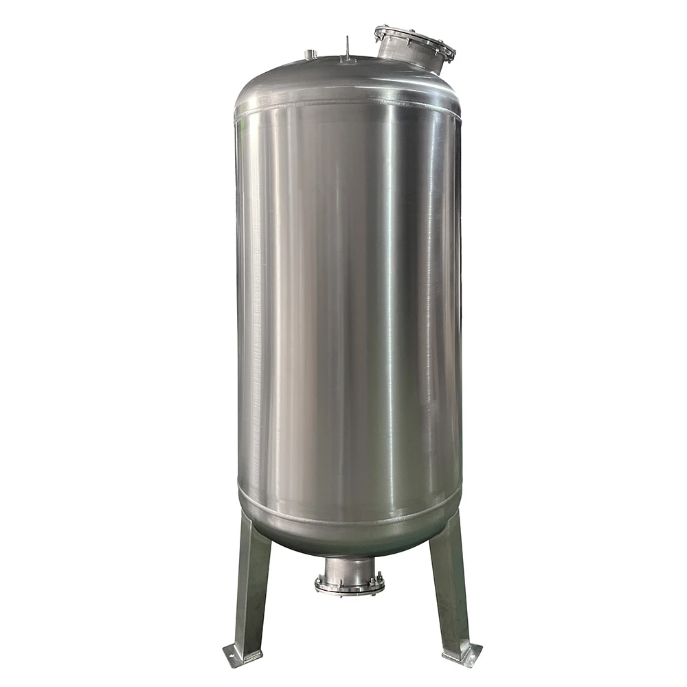 stainless steel water tank mechanical filters ss304 sand and activated carbon filter water tank