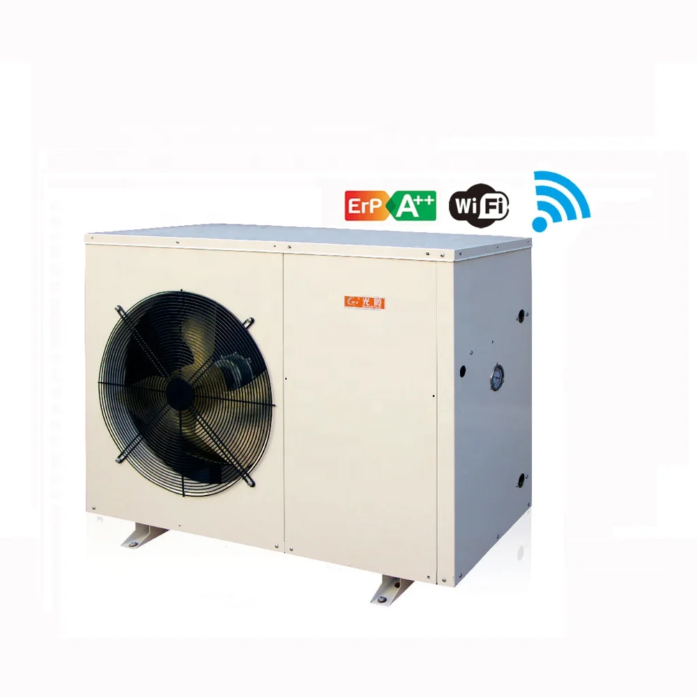 Full DC inverter heating pump, A++, 6kw to 18kw, heating, cooling and DHW