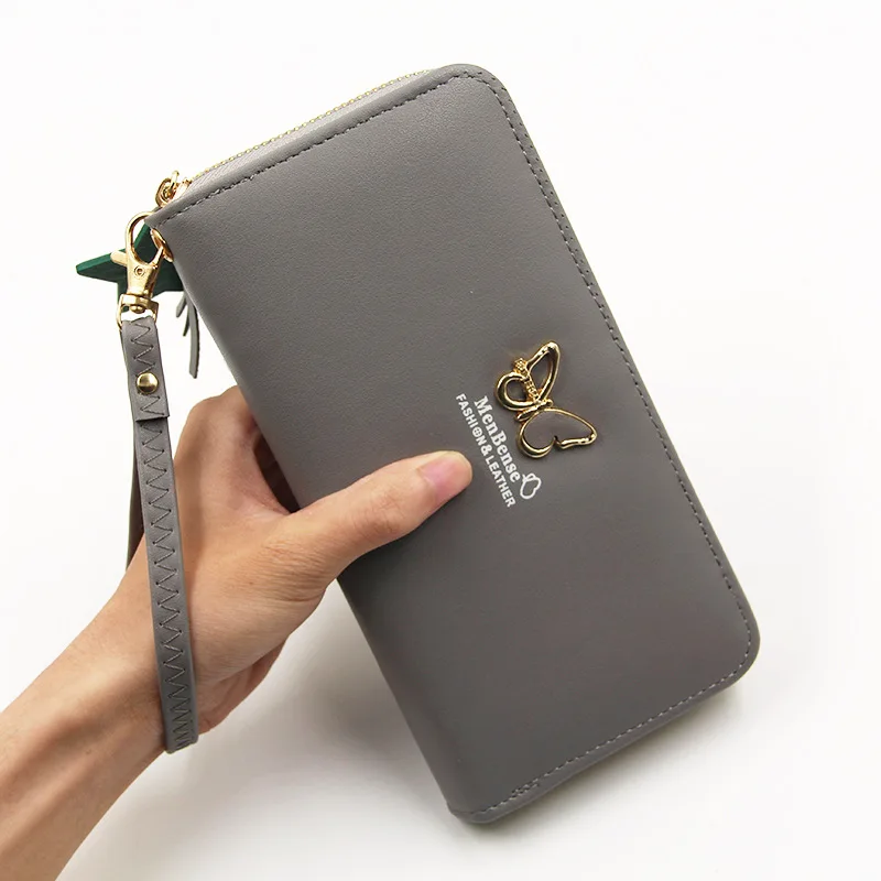 MenBense Women Wallets preppy style girls long multi card holder large capacity clutch purse stylish phone wallets for ladies