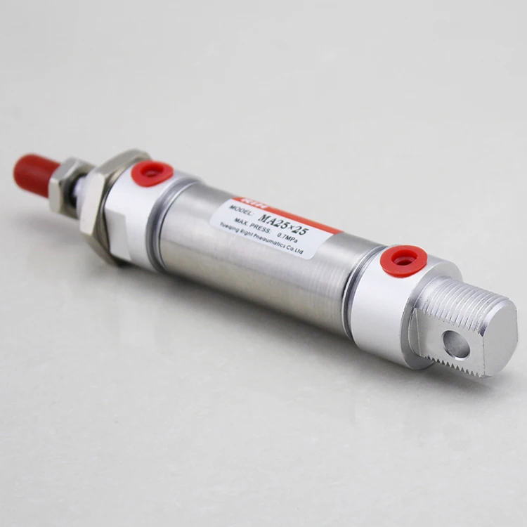 
MA series Double Acting Stainless Steel Small Air Piston Pneumatic Air Cylinder 