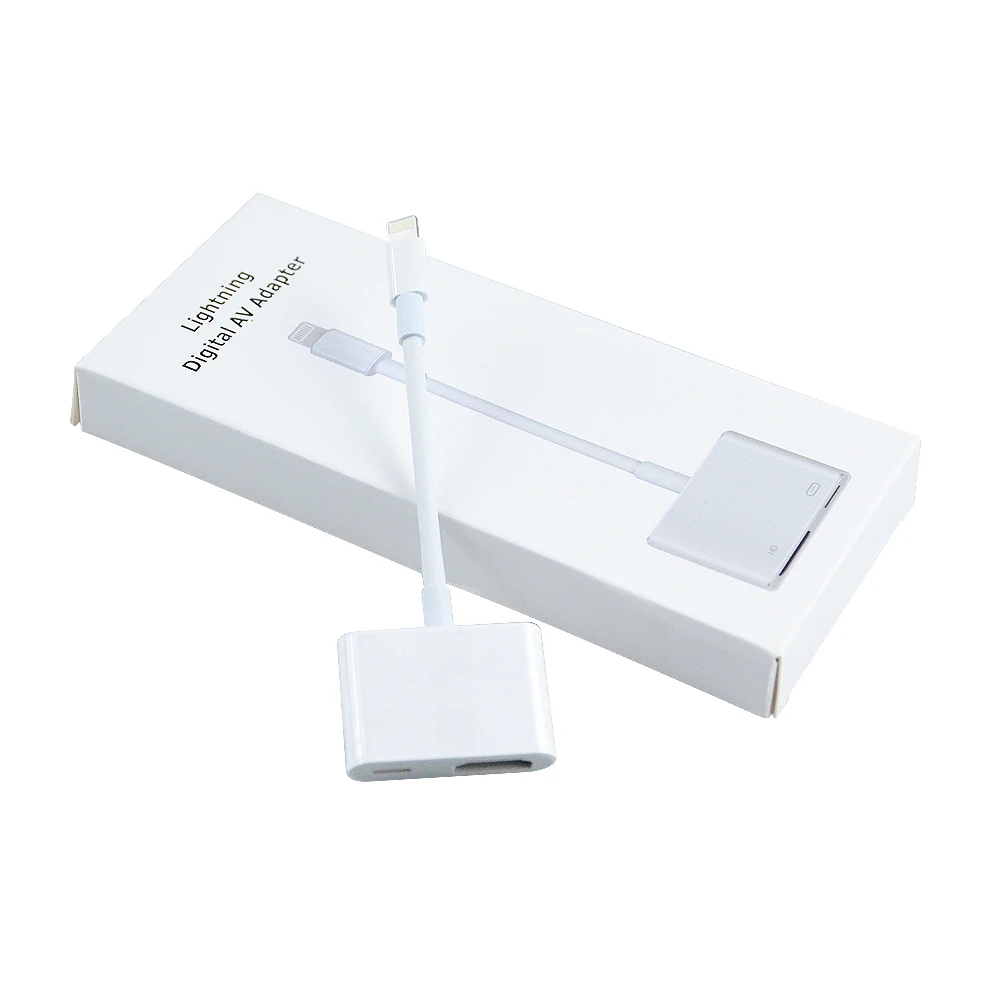 
SIPU Lightning to HDMI Adapter 1080P Digital AV Adapter Sync Screen Connector with Charging Port for iPhone 11/11 Pro/XS/XR/X/8 
