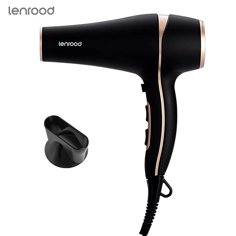 Lenrood LR-5916AC Professional Large Power AC Motor 1800-2200W Hair Dryer With Safety Temperature Protection