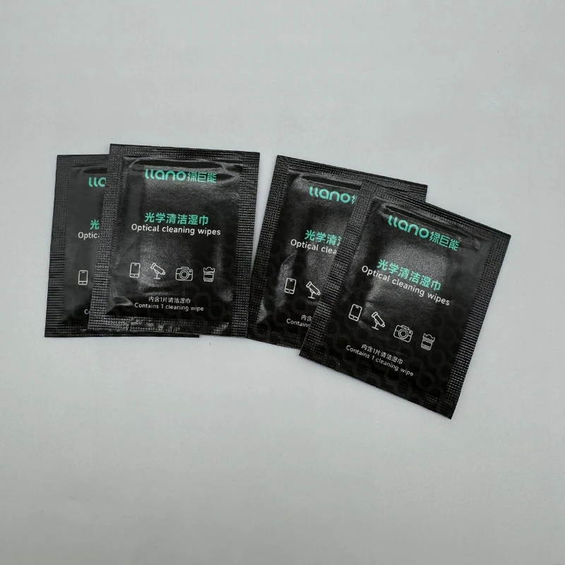 Quality Assurance Safety Standards Eco-Friendly Disposable Custom Lens Clean Wet Wipes