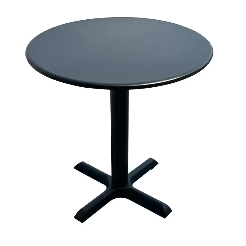 Hot selling Outdoor Carbon steel latte tables garden leisure simple milk tea coffee shop outdoor balcony small round table