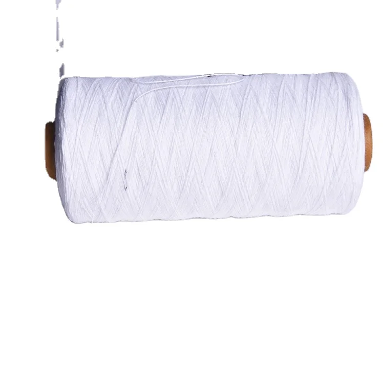 Recycled yarn Importers 35/65% cotton polyester yarn knitting and weaving tc or cvc yarn for socks gloves