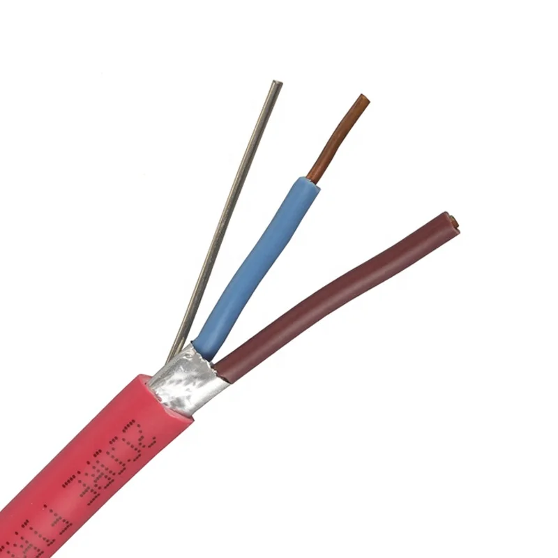 Manufacturer 22AWG 24AWG BC TC CCA unshielded or shielded 4 core multicore 100m Signal cable Security cable coiled Alarm Cable