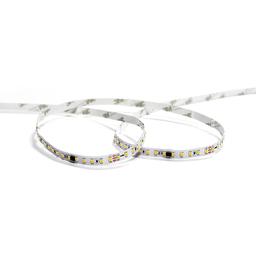 Modern House Decoration Flowing Water Linear Light 2835 LED Strip Smart Lights Luces 80 Light Strings 120 Strisce Led Copper