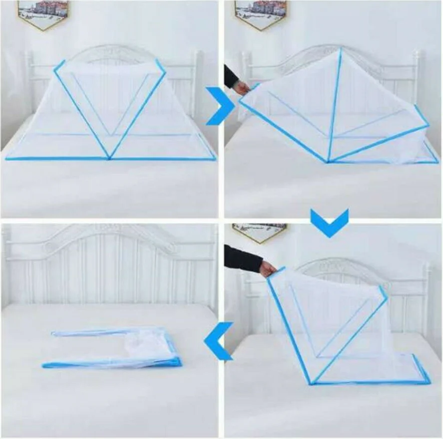 
Folding Anti-Mosquito Net double bed portable No installation 