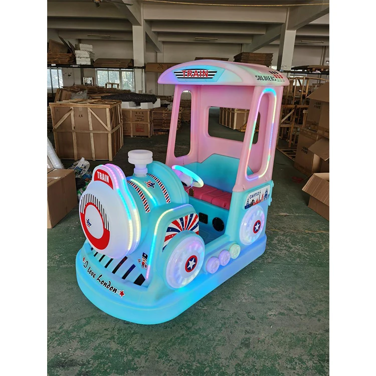 2022 new model roof train electric Battery bumper cars for children and adults