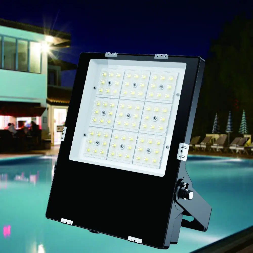 Led Flood Light  Factory Price 240w P30Degree 100-277Volatge 36000lm IP66 Low Spill Light  5  Years Warranty