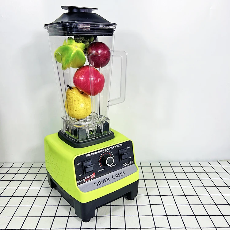 Free sample 2in1 or 3in1 High Power colorful 4500w SC-1589  silver crest smoothie blender&grinder&blender