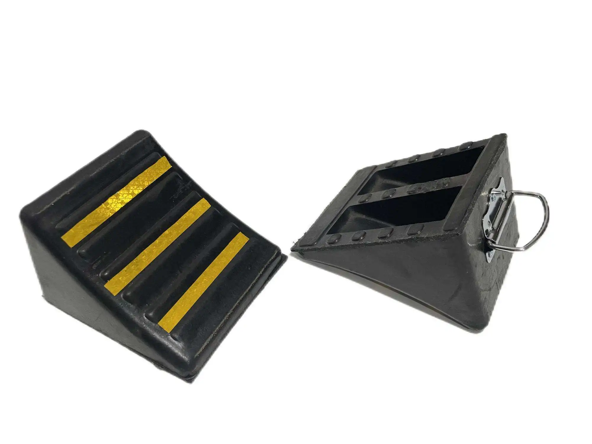 Portable Rubber Heavy Truck Stopper Wheel Chock Block Wheel Chock For Trailer