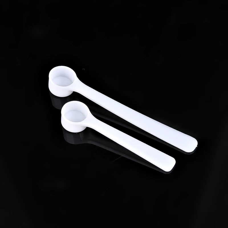 
Good selling 1g plastic measuring spoon customized color 1ml plastic powder spoon 