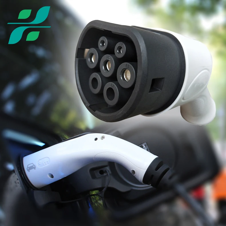 European Standard Electric Vehicles Ac 16a Type2 Ev Charger Gun Cable Portable Ev Charger Gun Cable Type 2 Ev Charger Gun Cable