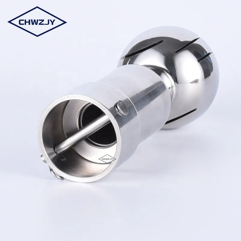 SS304/316L Stainless Steel Fixed Sanitary Tank Cleaning Spay Ball for CIP system