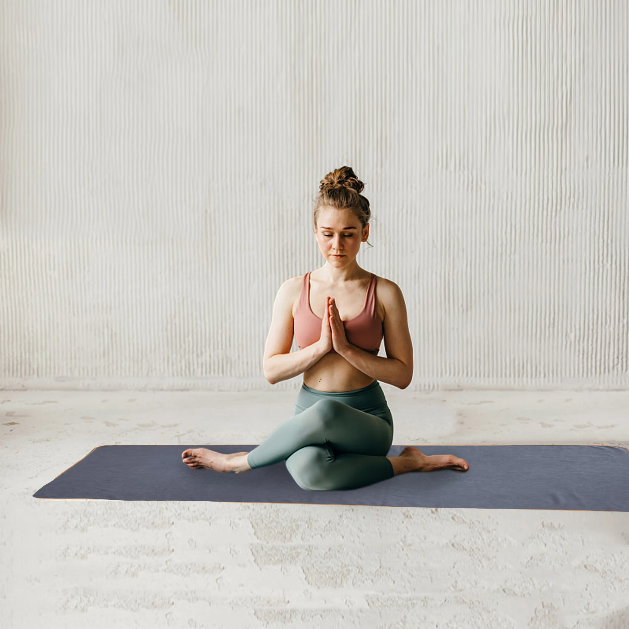 Махровое нескользящее полотенце большого размера с логотипом под заказ из микрофибры для йоги спортивное полотенце впитывающее Пот спортивное полотенце для фитнеса