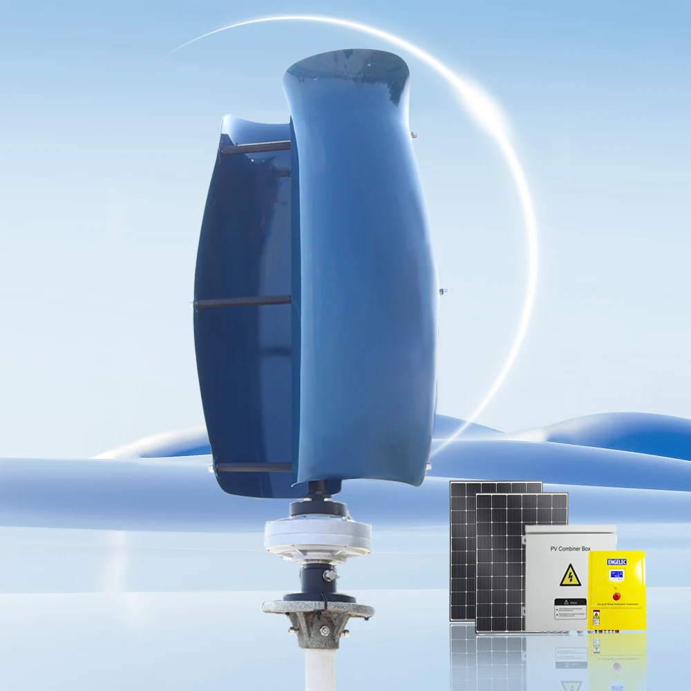 Factory Direct  600W 1KW 2KW 5KW Tulip Vertical Axis Wind Turbine Power Generator for Home Use Economical Windmill Generator