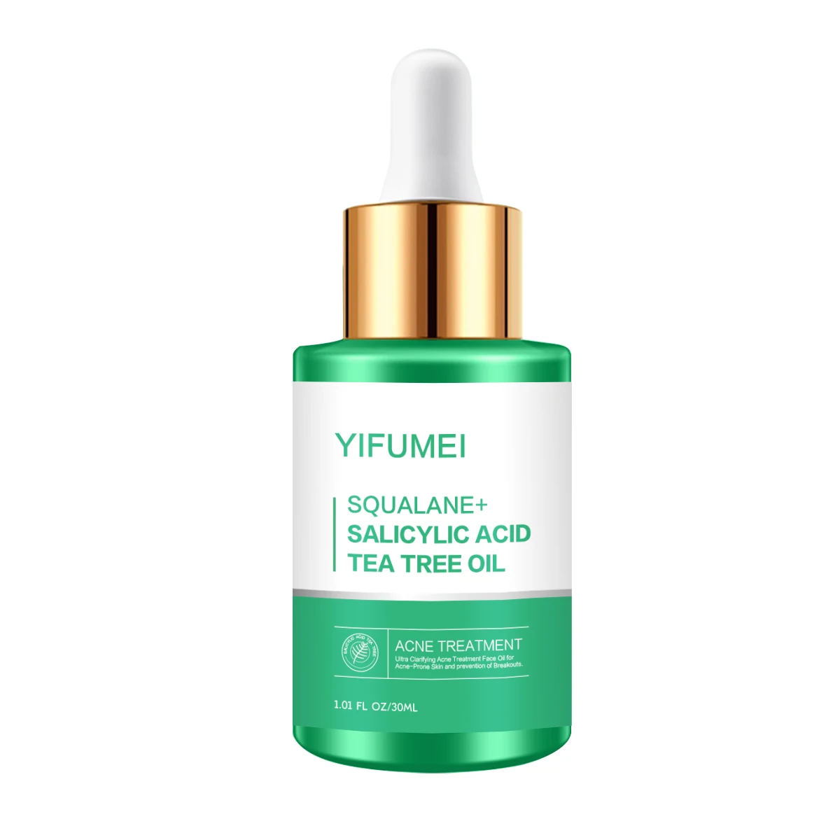 Private Label Vegan Salicylic Acid Tea Tree Acne Control Treatment Natural Face Acne Removing Oil For Face