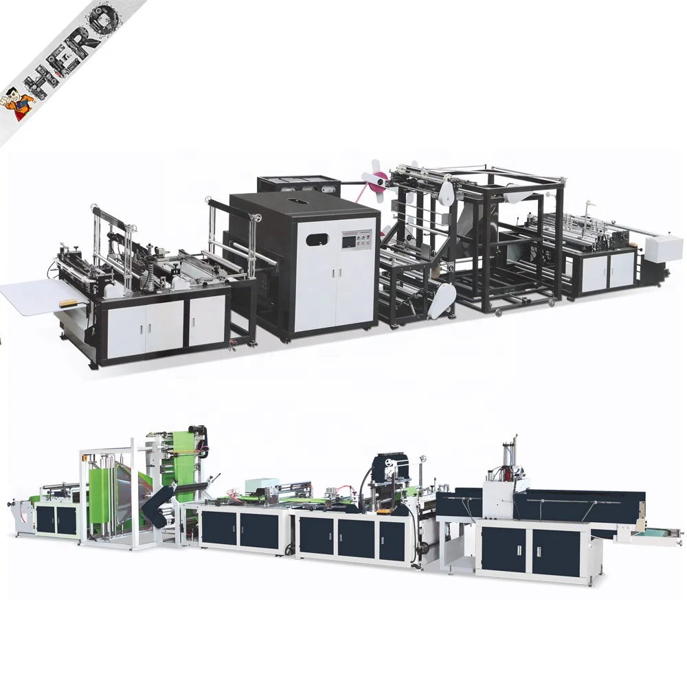 Full automatically nonwoven fabric carry bag making machine price