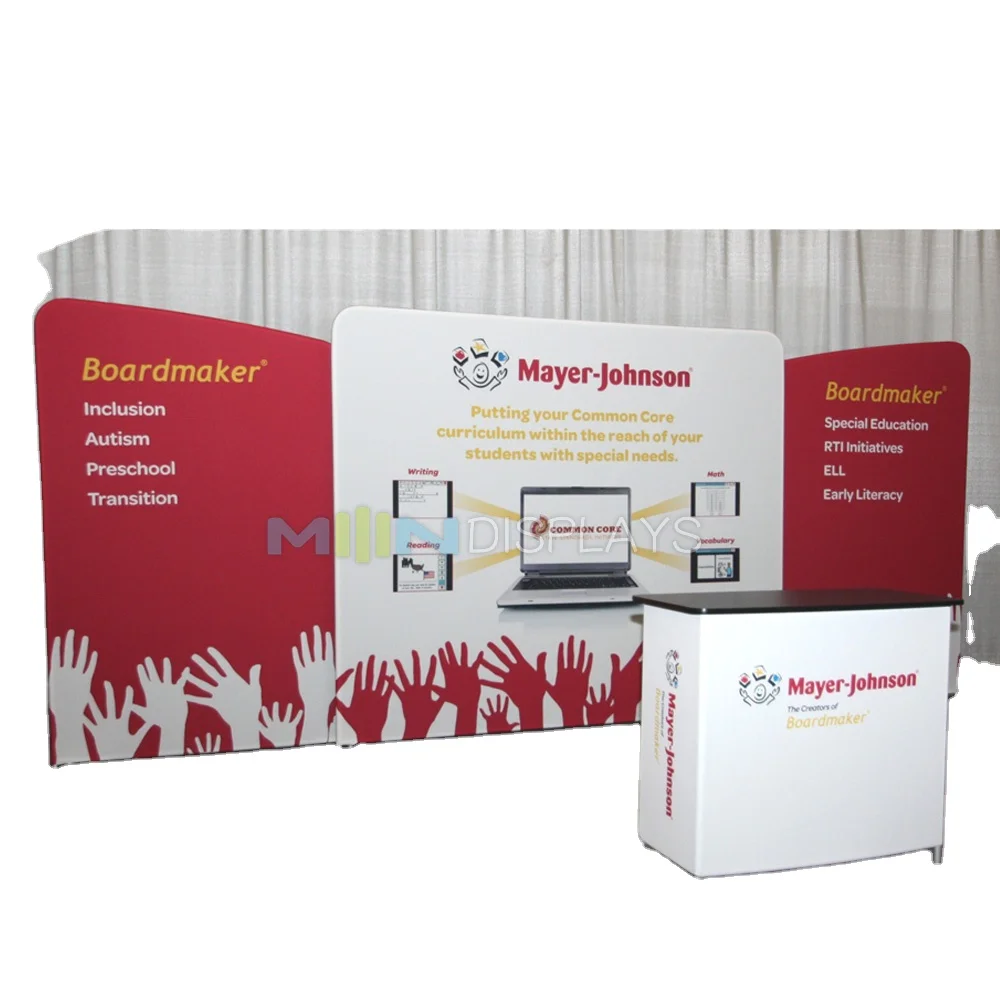 Модульный дизайн, портативные квадратные выставочные стенды, современные стандартные выставочные стенды