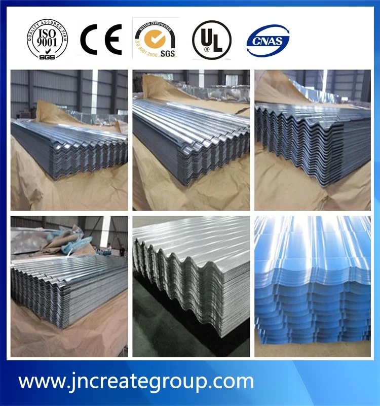 Metal Building Material Galvanized Corrugated Metal Roofing Sheet Prepainted Color Roof Tiles Price