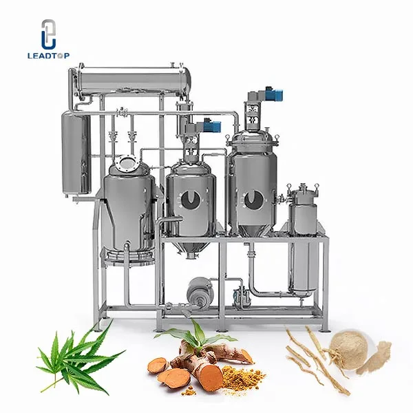 Leadtop Herbal Oil Extraction Machine Lemongrass Oil Extraction Machine Vacuum Herbal Extractors