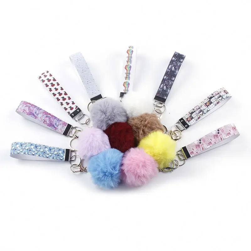 Cute personal safety alarm keychain self defense whistle