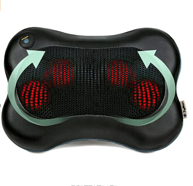 2022 High Quality Battery Operated Waist Home And Car Relaxation Massage Pillow battery operated Vibrator Electric Neck Massager