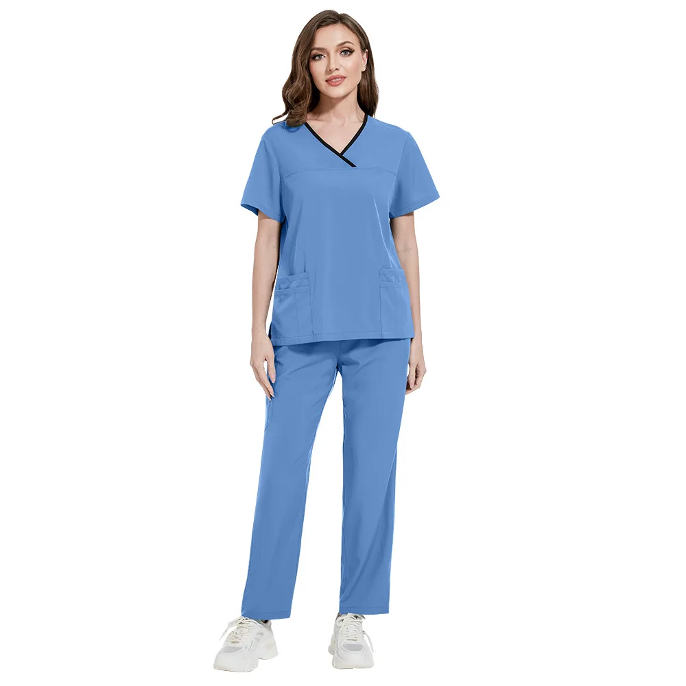 Высокоэластичные удобные наборы для стоматологической анестезии отдельные Мужские Женские хирургические униформы