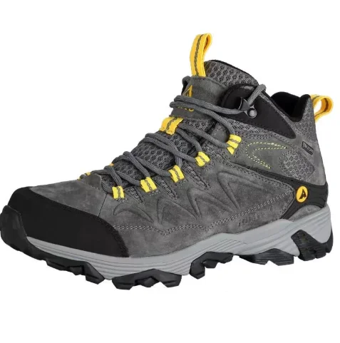 Мужские зимние кожаные водонепроницаемые походные треккинговые ботинки кроссовки обувь спортивные альпинистские горные ботинки