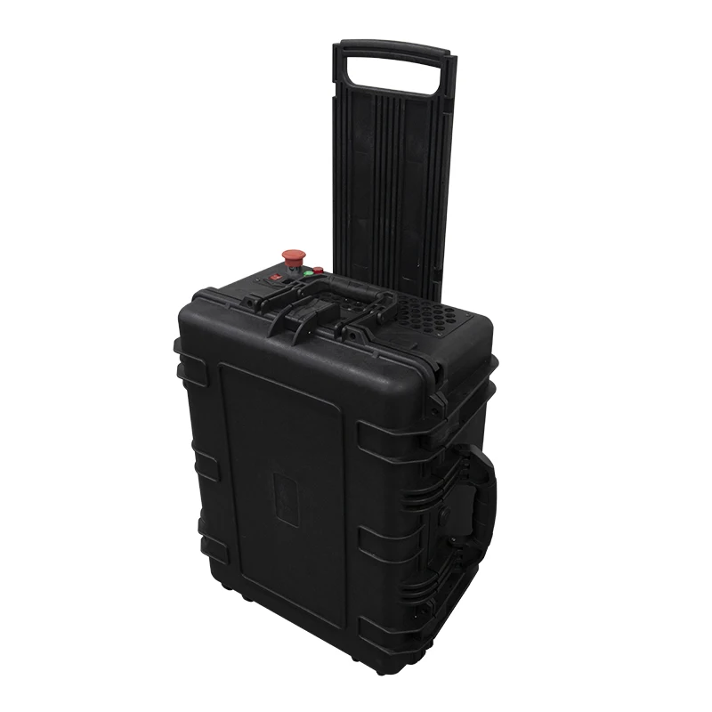 Портативный 100 Вт JPT Mopa cnc волоконный лазер система удаления краски